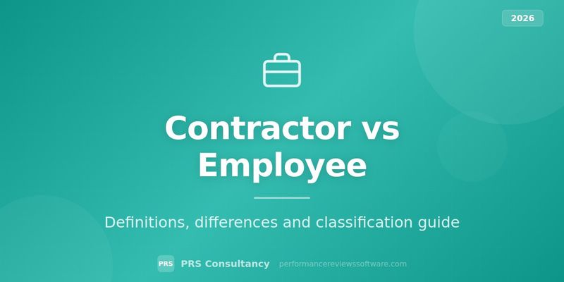 Independent Contractor vs Employee: Key Differences 2026 - Featured image